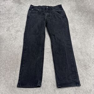 Levi's 541 Athletic Taper Denim Jeans Men 32x30 Black Stretch Muscle Fit Comfort